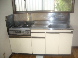 Kitchen. Gas stove can be installed