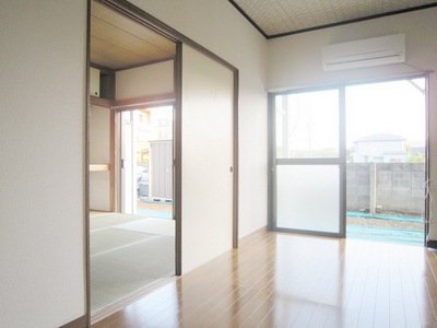 View. A bright room ・ Day living environment favorable