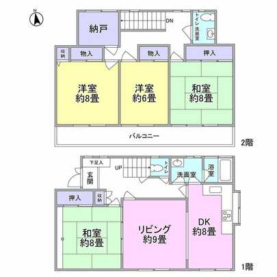 Floor plan. 4LDK