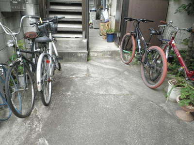 Other common areas. On-site bicycle parking space