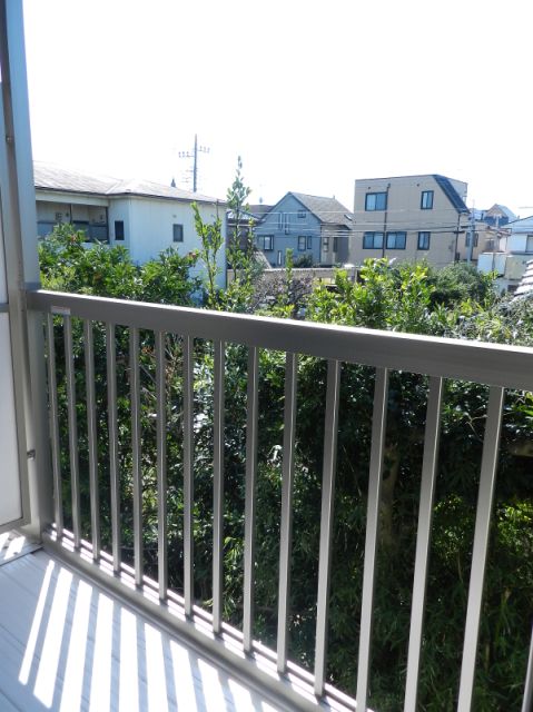 Balcony. Jose and laundry