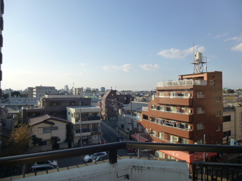 Balcony. View from the balcony