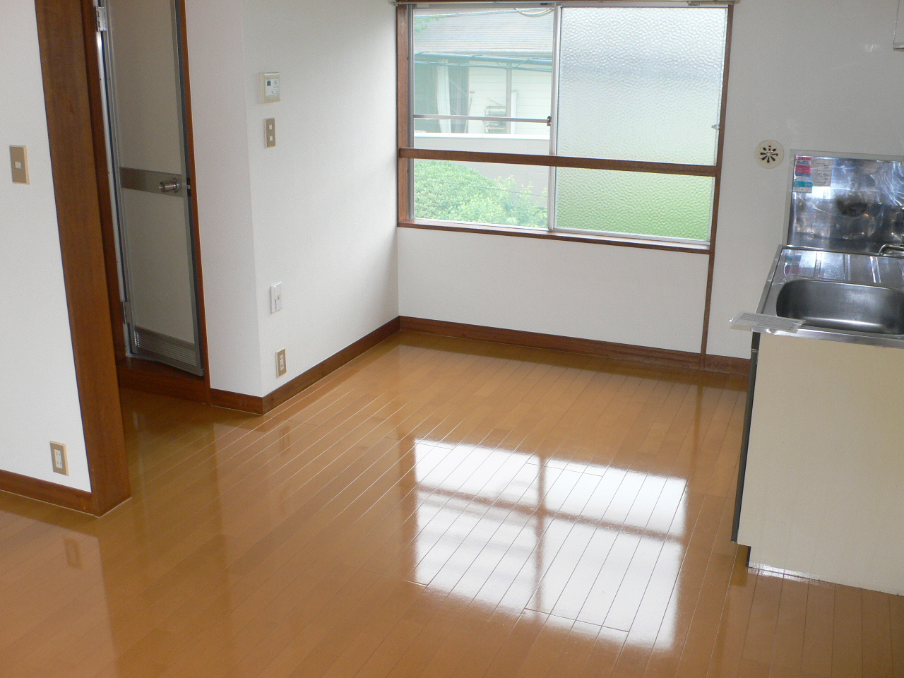 Kitchen. There is space place, such as furniture.