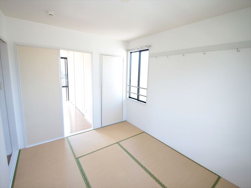 Living and room. Japanese-style room of calm atmosphere