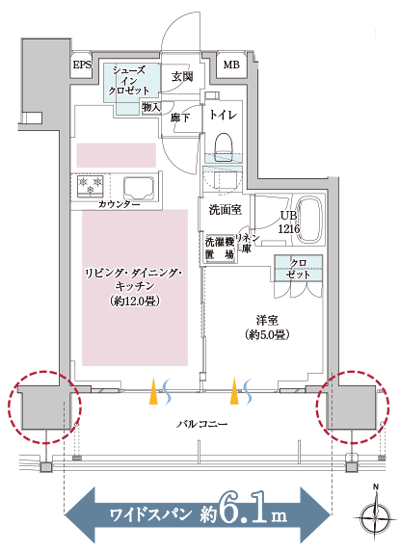 Floor: 1LDK, occupied area: 40.63 sq m, Price: TBD