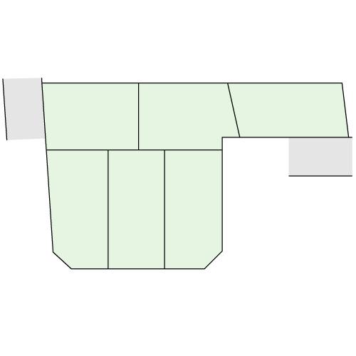 The entire compartment Figure. Location with a feeling of opening facing the 5M road