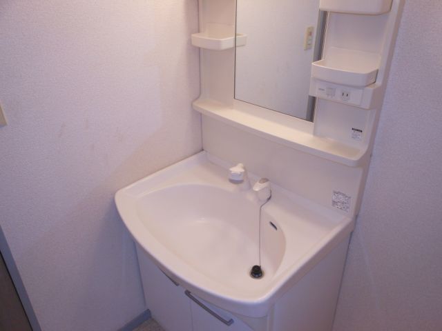 Washroom. If available glad Shampoo dresser