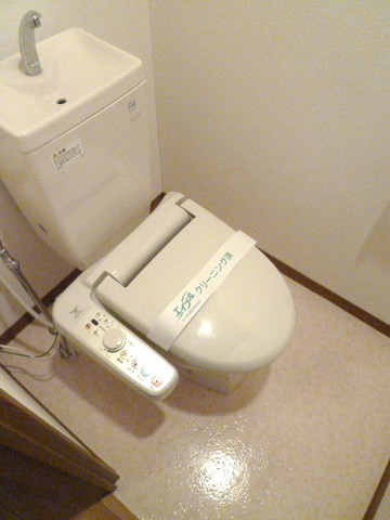 Toilet. It is with a bidet