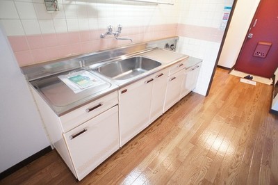 Kitchen. Two-burner stove can be installed ☆