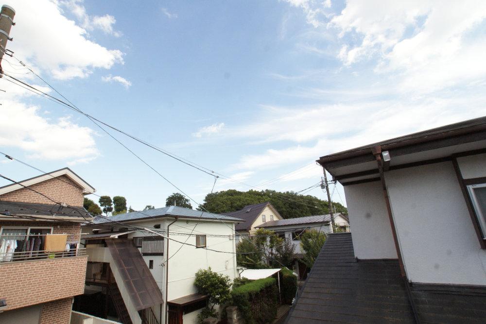 View photos from the dwelling unit. The sky will be watching ish low-rise residential area from the balcony