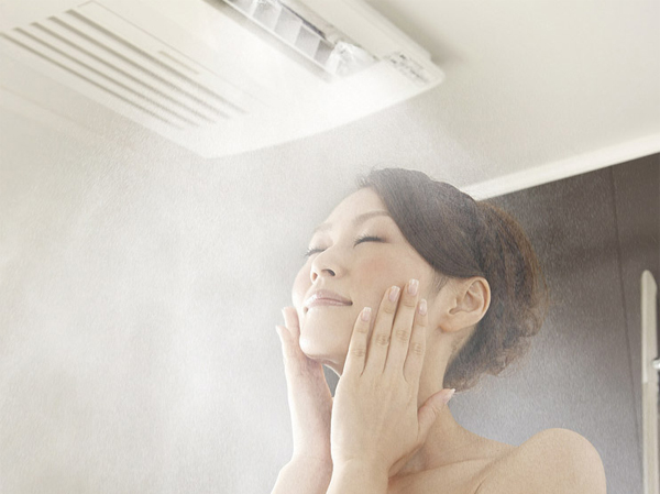 Bathing-wash room.  [Mist sauna with TES hot-water bathroom heater dryer] Relaxation, Keep warm, High moisturizing mist sauna. Ya further laundry dries to drying function in the bathroom, Heating before bathing, Because even with suppression function of the mold by Kabipanchi function, Cleanliness ・ You can use comfortable. (Same specifications)