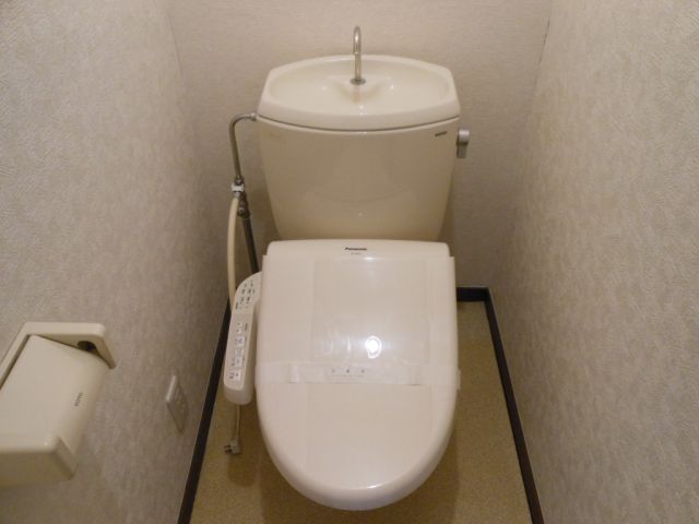 Toilet. Happy with Washlet