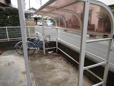 Other common areas. Is a bicycle parking lot