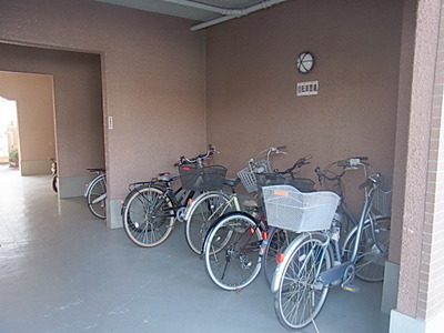 Other common areas. Place for storing bicycles