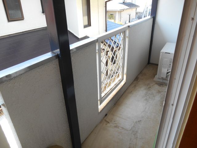 Balcony. It is south-facing veranda