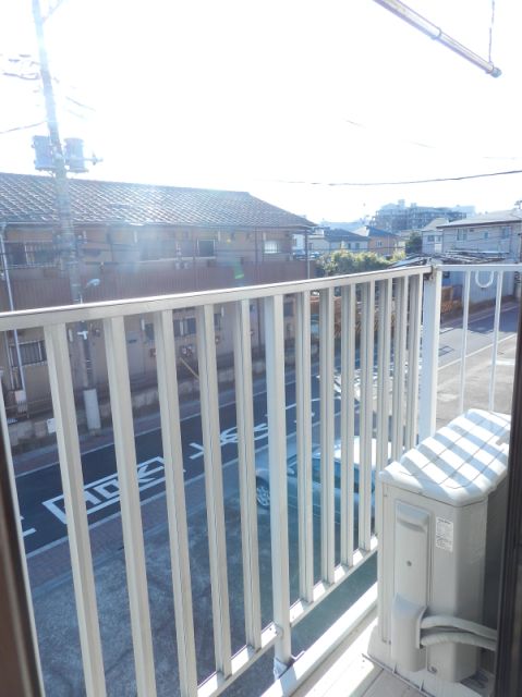 Balcony. Jose and laundry