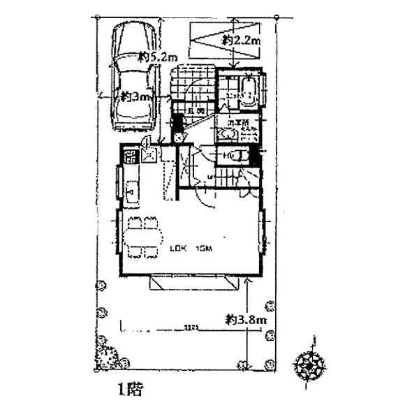 Floor plan. 27,800,000 yen, 3LDK, Land area 104.41 sq m , Building area 80.99 sq m