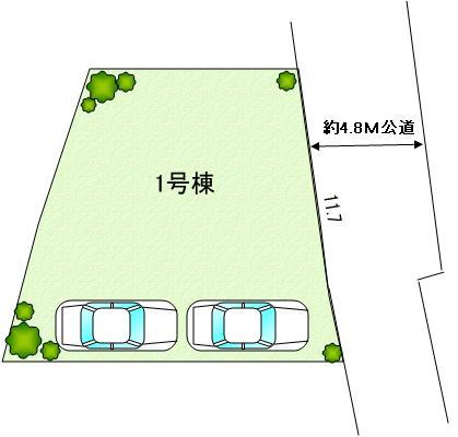 Compartment figure. 37,800,000 yen, 4LDK, Land area 139.3 sq m , Building area 101.85 sq m ● land area / 139.30 sq m