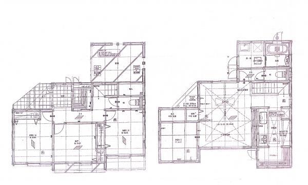 Floor plan. 25,800,000 yen, 4LDK, Land area 116.19 sq m , Building area 105.37 sq m