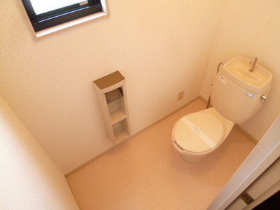 Toilet.  ☆ Bright toilet of with a small window ☆
