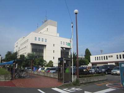 Government office. Musashimurayama 1700m up to City Hall (government office)