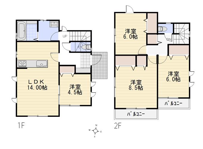 Floor plan. (C Building), Price 32 million yen, 4LDK, Land area 120.04 sq m , Building area 94.4 sq m