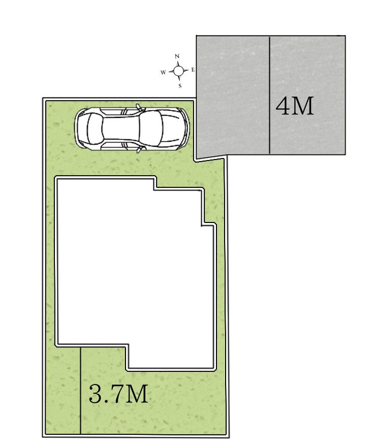 Compartment figure. 25,800,000 yen, 3LDK, Land area 94.96 sq m , Building area 75.8 sq m