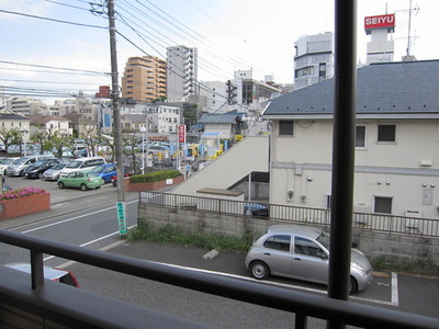 View. Wide balcony