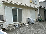 Garden. Outdoor washing machine storage is good day on the south-facing