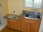 Kitchen. Gas stove will be installed.