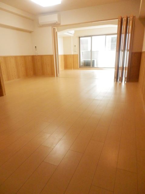 Living and room. A feeling of opening living