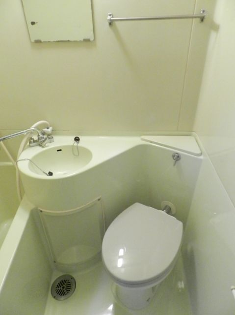 Toilet. unit bus