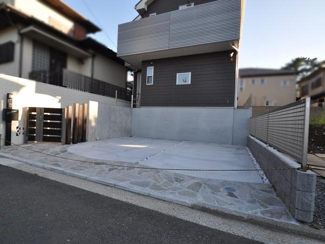 Parking lot. B Building Finished already