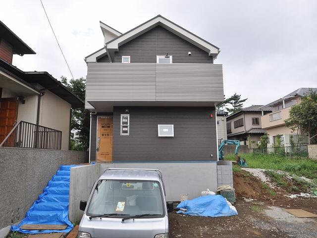 Local appearance photo. B Building Under construction
