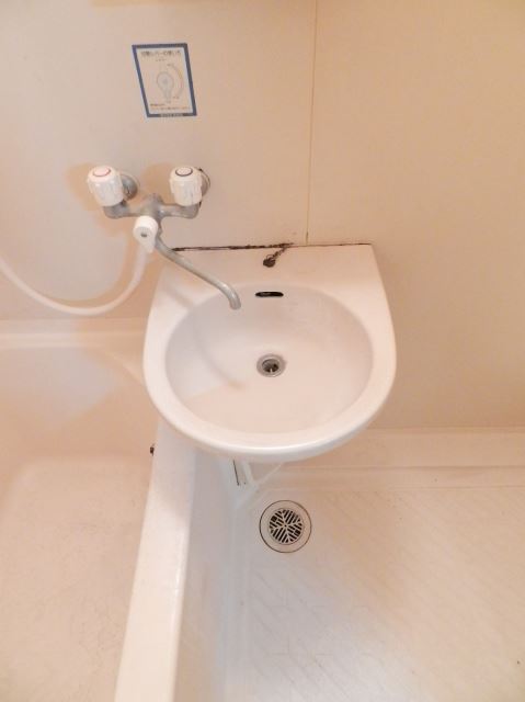 Bath. Wash basin