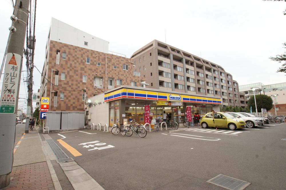 Convenience store. MINISTOP 298m to Musashino Midoricho shop