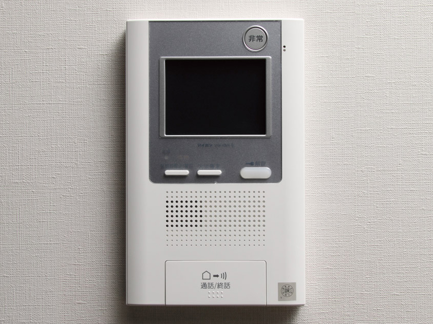 Security.  [Video recording ・ Recording function with hands-free intercom] You can confirm the visitor visited before entrance and entrance in both the video and audio. Visitor record Recording of is also available. (Same specifications)