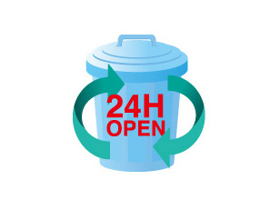 Other.  [24-hour garbage can out] Waste storage on site, 24 hours at any time garbage can out. You can also use comfortably without having to worry about the day of the week and time.  ※ Rules on the operation ・ There is a limit. For more information, please contact the person in charge.
