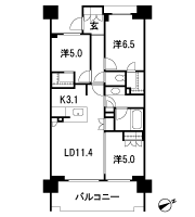 Floor: 3LDK + 2WIC, occupied area: 70.48 sq m, Price: TBD