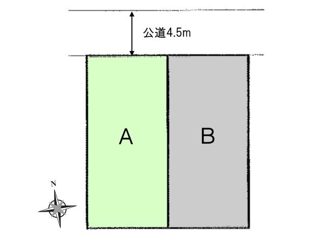 Compartment figure. Land price 53,800,000 yen, Land area 132.25 sq m