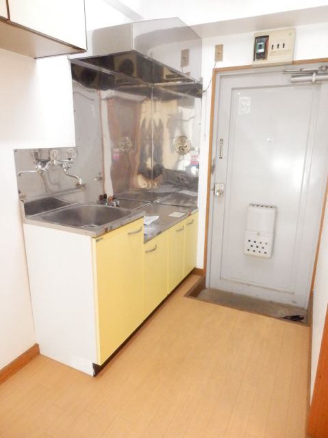 Kitchen. Gas stove is correspondence of the kitchen