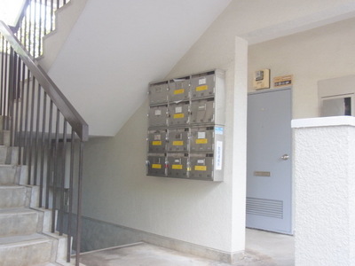 Entrance. post