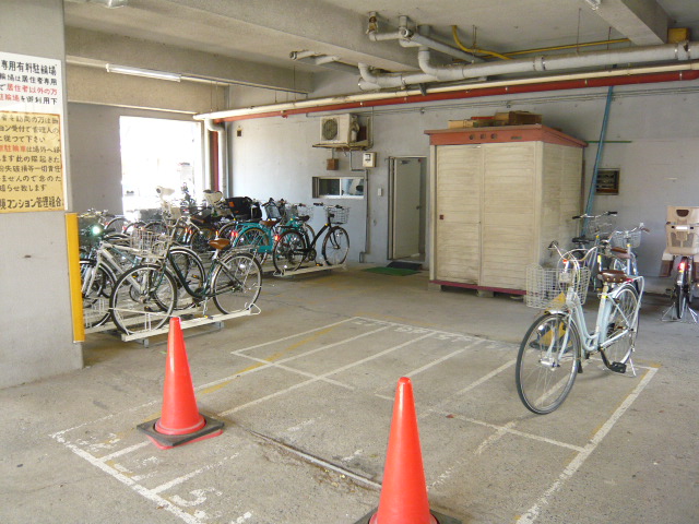 Other common areas. Place for storing bicycles