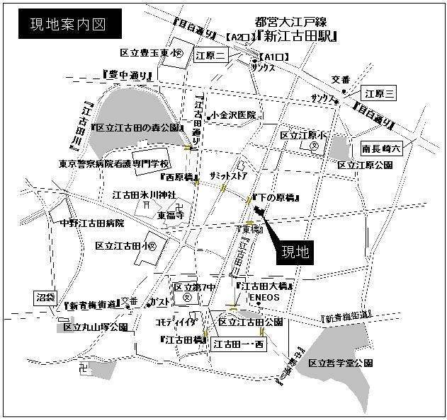 Local guide map