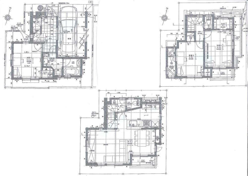 Floor plan. 58,800,000 yen, 3LDK, Land area 69.52 sq m , Building area 103.24 sq m More Information can also be provided.