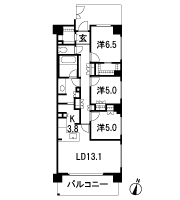 Floor: 3LDK + WIC + SIC + TR, the occupied area: 84.36 sq m, Price: 86,480,000 yen, now on sale
