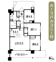 Floor: 3LDK + WIC + SIC + TR, the occupied area: 74.46 sq m, Price: 76,980,000 yen, now on sale