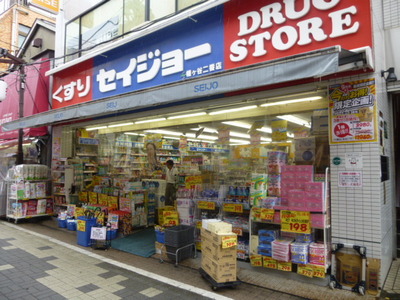 Dorakkusutoa. Seijo 273m until (drugstore)