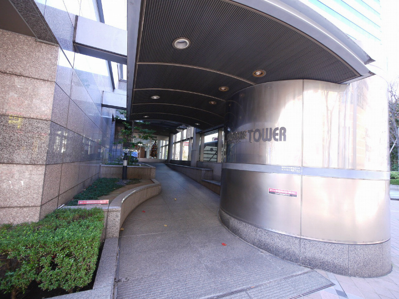 lobby. Luxurious stylish entrance