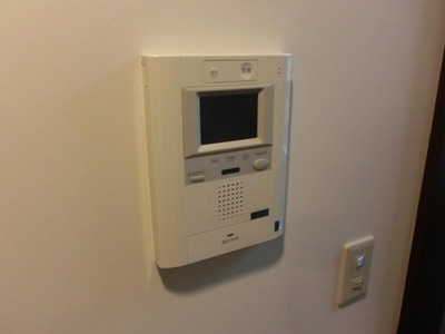 Security. Monitor with intercom